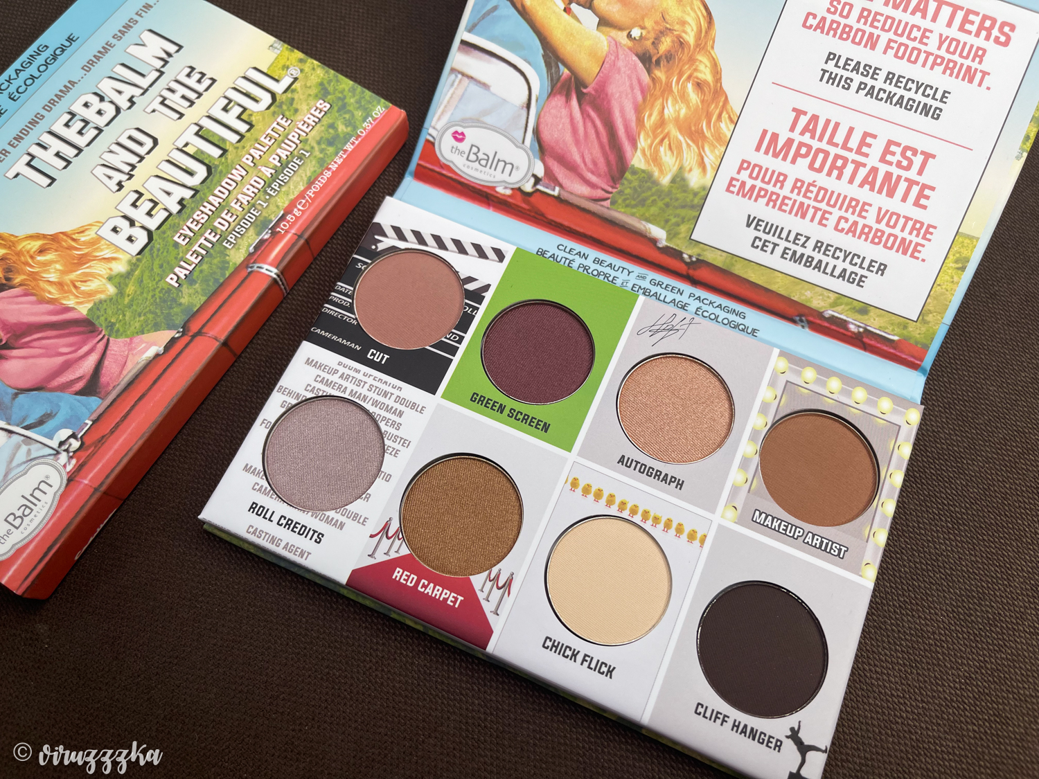 theBalm and the Beautiful Eyeshadow Palette Episode 1 Review Swatches