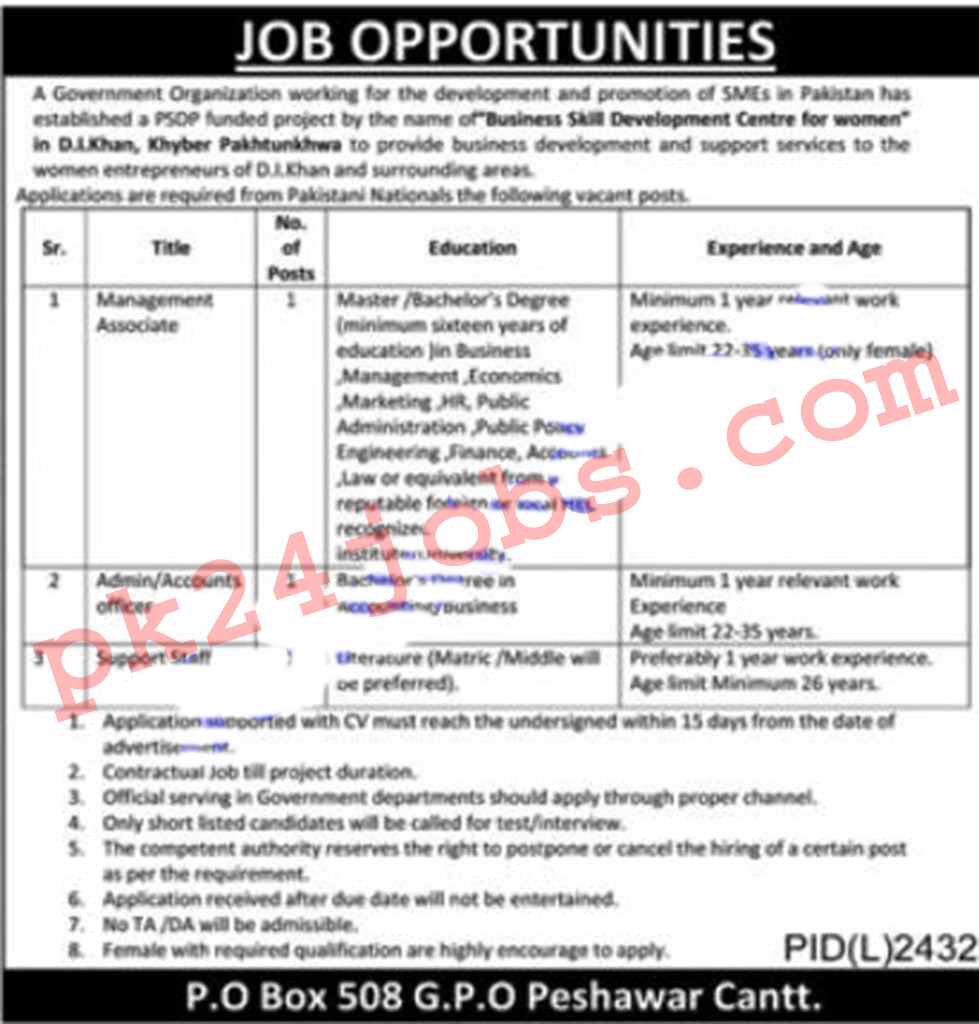 KPK Public Sector Jobs 2022 – Government Jobs 2022