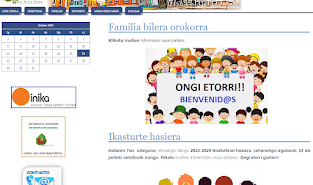 Eskolako web orria