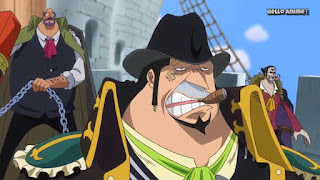 ワンピースアニメ WCI編 860話 ファイアタンク海賊団 カポネ・ベッジ Capone Bege | ONE PIECE ホールケーキアイランド編