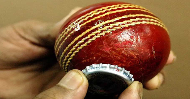 The action of a fielder illegally altering the condition of the ball during match is called _____.