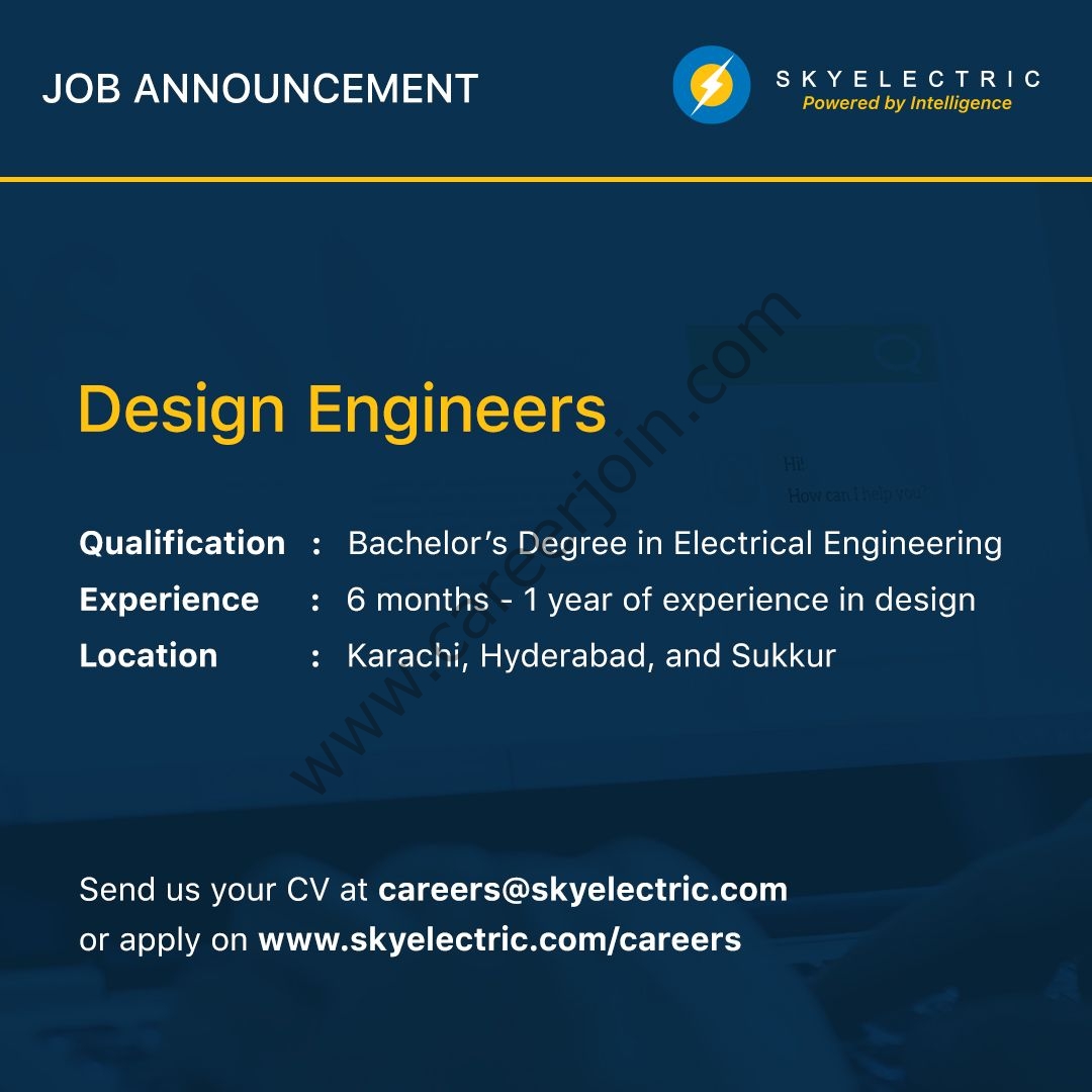 Sky Electric Pvt Ltd Jobs August 2021