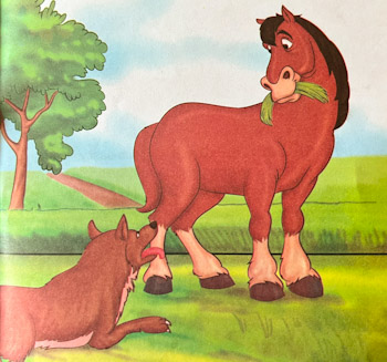 The horse and the wolf, The horse story, the horse and the wolf, Short story about horse, horse story for kids, horse story in english, horse stories to read online,  inspirational horse stories, wolf and horse story, stories, interesting stories, short stories, bedtime stories, knowledge, parenting,