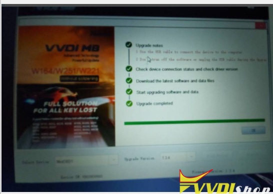 Update Xhorse VVDI Mini OBD WiFi Firmware 3