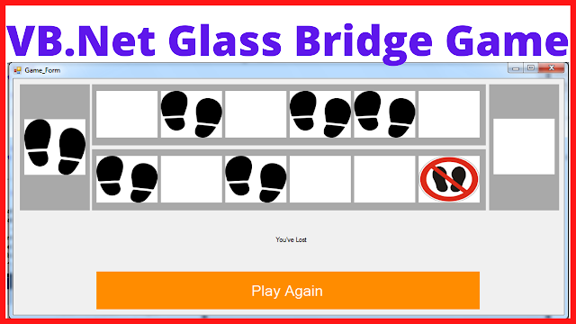 VB.NET Glass Bridge Game