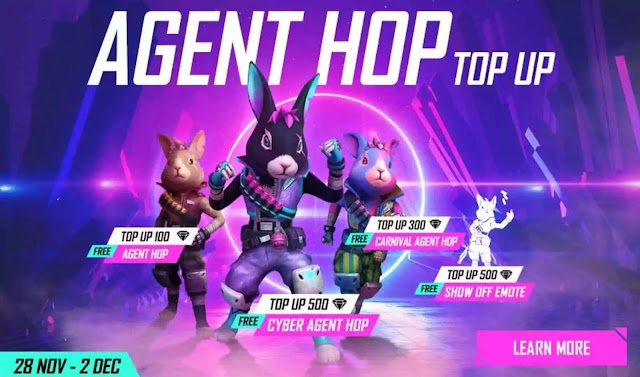 agent hop top up free