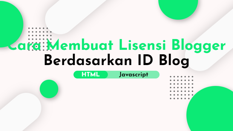 Lisensi Blogger Template Menggunakan ID Blog