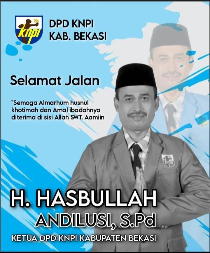 Ketua DPD KNPI Kabupaten Bekasi Meninggal Dunia