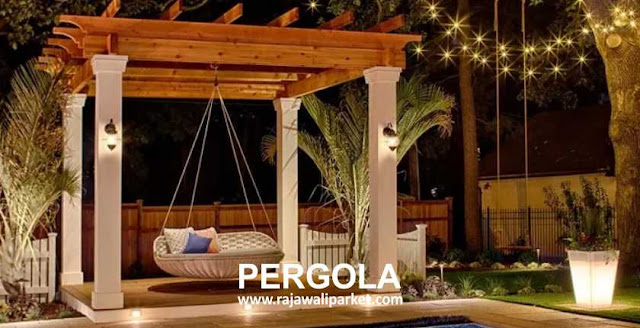 kayu pergola