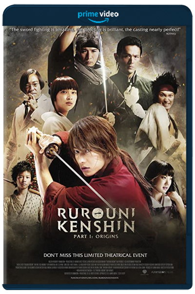 Rurouni Kenshin: Part I Origins (2012) 1080p AMZN WEB-DL Latino-Japonés [Sub.Esp] (Acción. Samuráis)