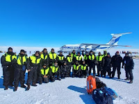 Indian contingent arrives in Antarctica for 41st scientific expedition.