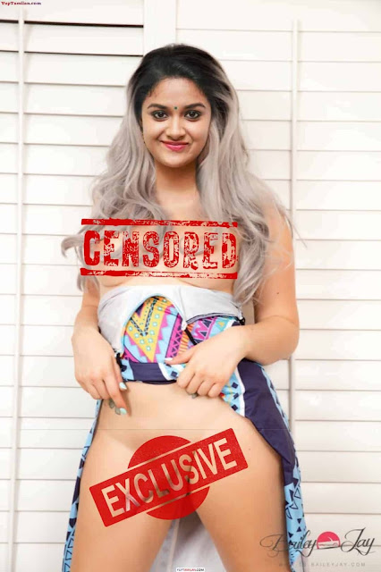 Keerthy Suresh as Tranny Nude Solo Photos showing Boobs and Cock