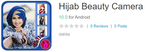 Hijab Beauty Camera Dahlia