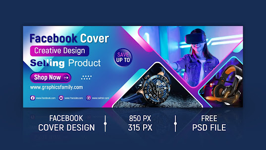 You tube and Facebook Banner Design