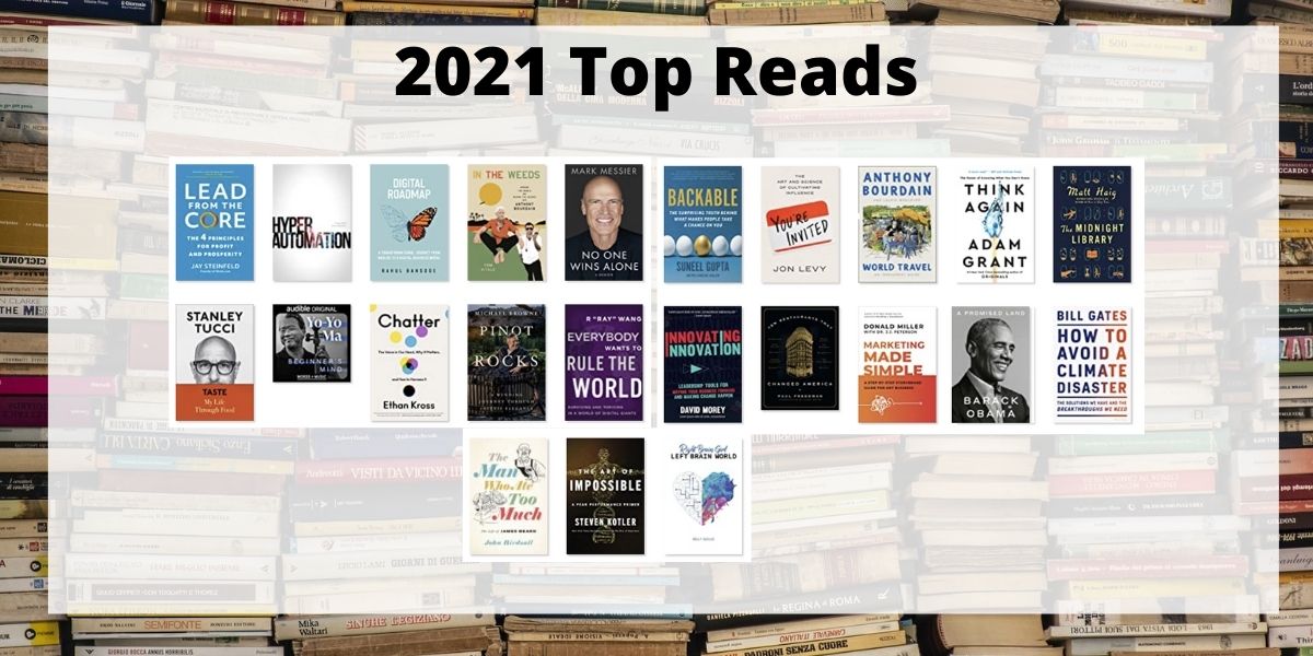 Isaac Sacolick's 2021 Book List