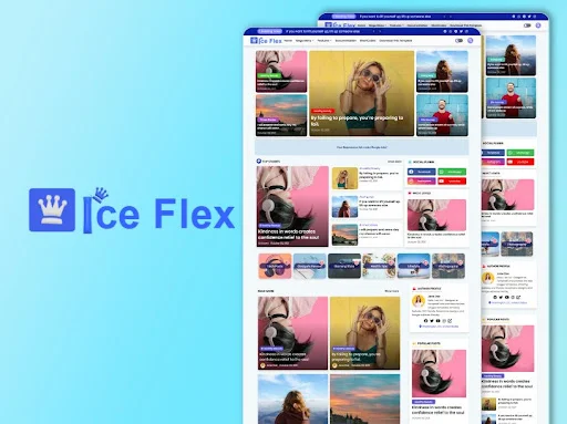 IceFlex Blogger Template