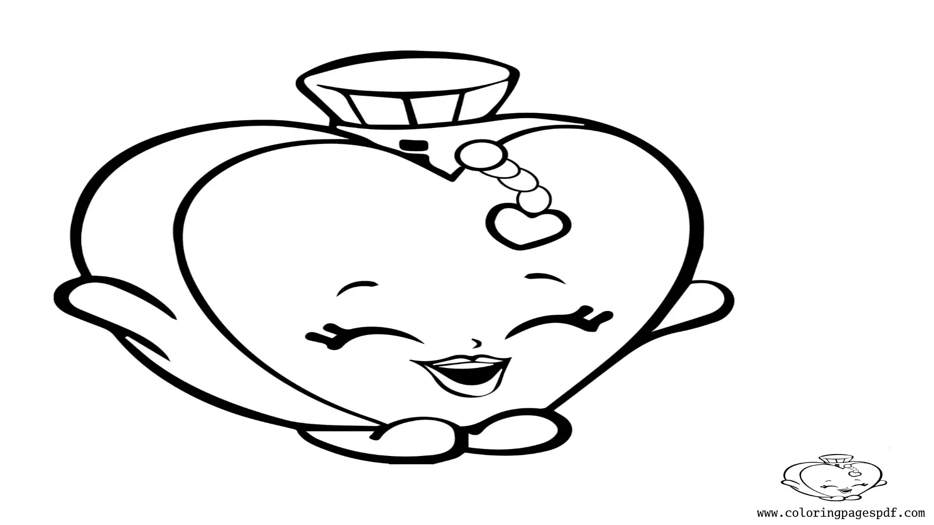 Coloring Page Of Sally Scent