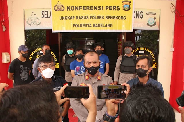 Tak Butuh Waktu Lama, Unit Reskrim Polsek Bengkong Ringkus Pelaku Pembobol Brankas Supermarket