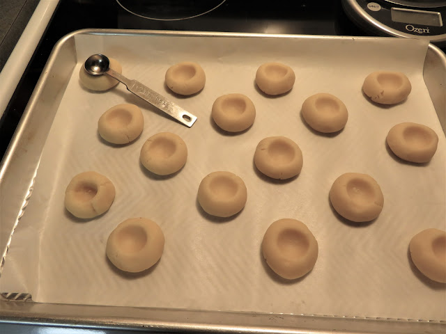 Raspberry Thumbprint Shortbread Cookies