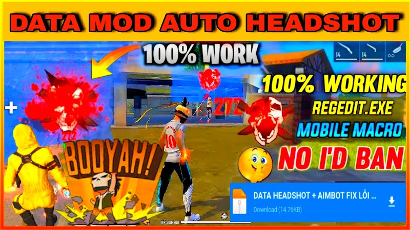 HƯỚNG DẪN CÀI DATA MOD ẨN OB30 TIẾNG VIỆT TỰ ĐỘNG GHIM TÂM ĐẦU AUTO HEADSHOT 100%