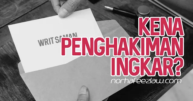 kesan penghakiman ingkar