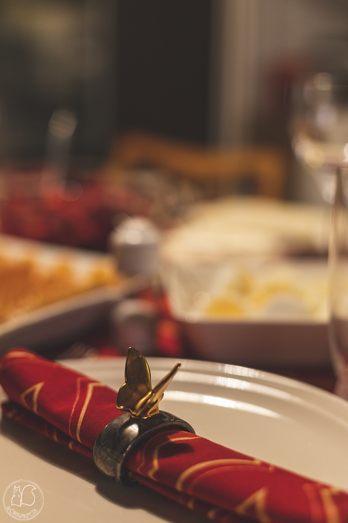 joulukattaus kattaus servietti lautasliina finlayson koriste Oravapesä