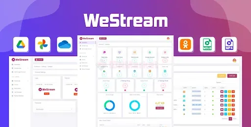 WeStream - Video Player & Loadblancer, Proxy Rotate, Multiply Links Servers