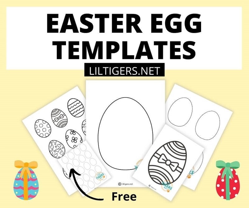 easter egg templates