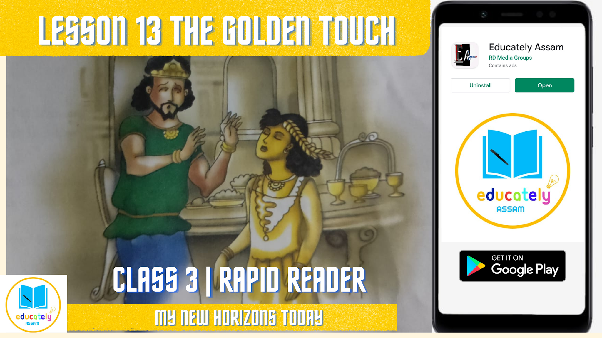 Lesson 13 | The Golden Touch  All questions and answers | Reader 3