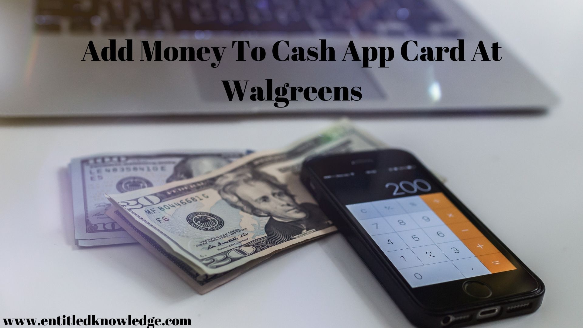 How To Add Money To Cash App Card At Walgreens