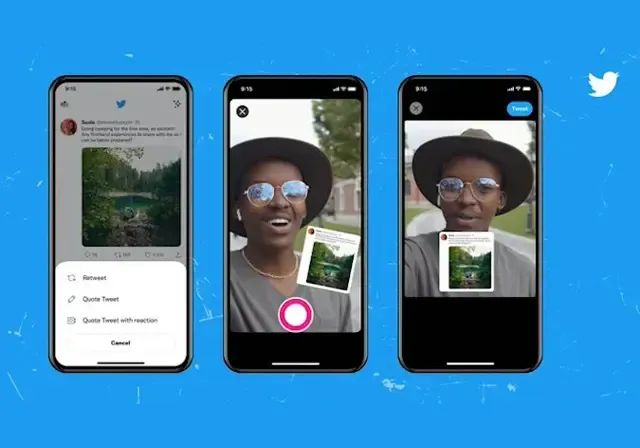 يقوم Twitter بإختبار مقاطع فيديو تفاعلية على غرار TikTok