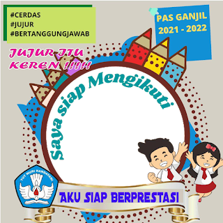 Twibbon Keren Aku Semangat Juara dan Ikut Pas Ganjil TA. 2021-2022