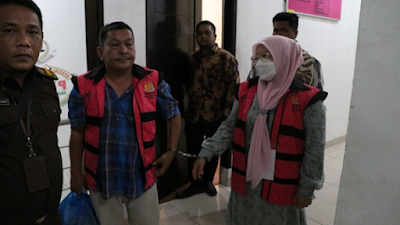 Kejari Medan Tahan Mantan Kepala MAN 3 Medan Nurkholidah Lubis dan Rekanan Parsaulian Siregar