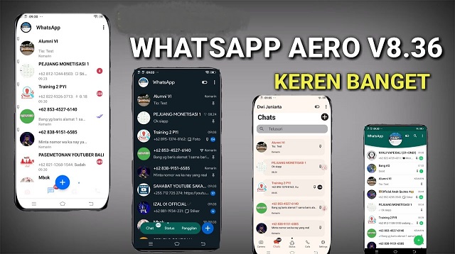  Dibandingkan dengan aplikasi atau platform Chatting yang lain WA Aero Versi 8.36 Apk Download Terbaru