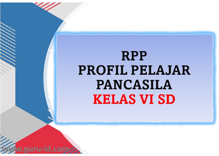RPP profil pelajar pancasila Kelas 6 