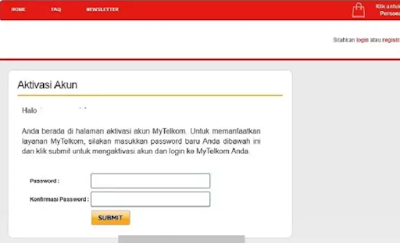 Cara cek tagihan pembayaran wifi indihome Melalui Website Telkomsel