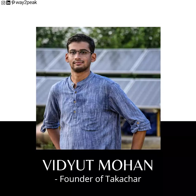 This entrepreneur built a device for converting biomass into marketable products - Vidyut Mohan