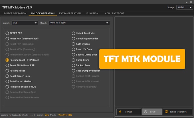 MTK FRP Bypass and Factory Reset Tool / All android versions unlock