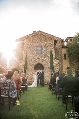 bella collina great lawn wedding ceremony