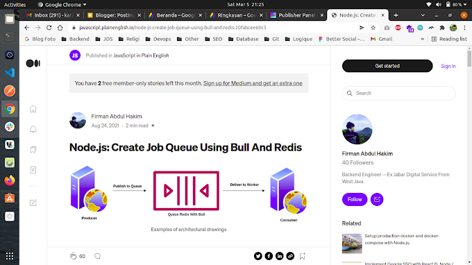Cara Membuat Queue Dengan Nodejs dan Redis