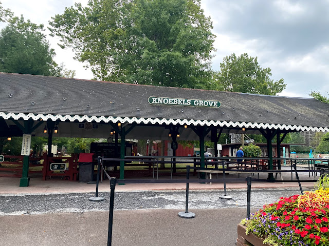 Pioneer Train at Knobels Grove Amusement Park