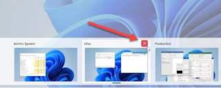 Use virtual desktops in Windows 11