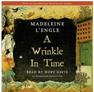 Audio Bookcover Madeline L'Engle Wrinkle in Time Audiobook Read by Hope Davis
