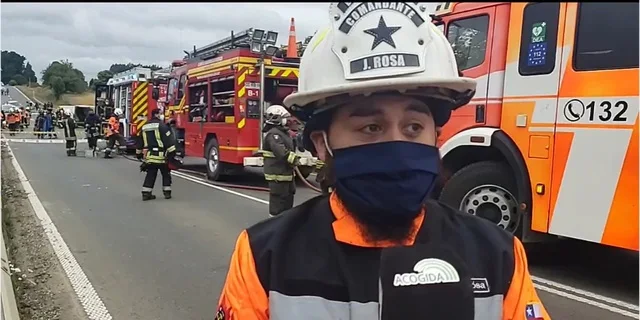 José Rosas, Cuerpo de Bomberos de Los Muermos: