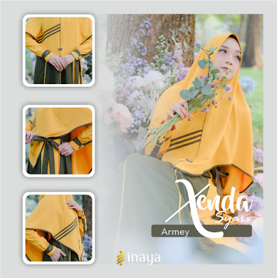 Xenda Syari Ready Stok - By Inaya Exclusive