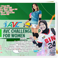 JAKARTA BIN PALING BANYAK MEMPERKUAT TIMNAS PUTRI INDONESIA DI KEJUARAAN AVC CHALLENGE WOMENS 2024 DI FILIPINA