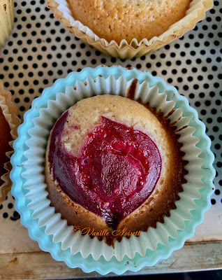 FINANCIERS MIEL ET FRAMBOISES