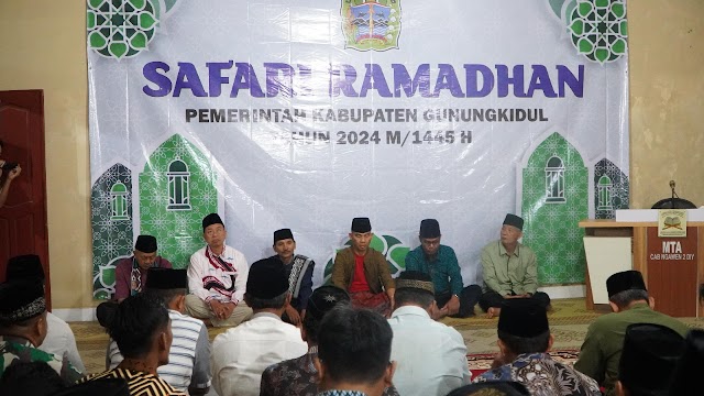 Pemerintah kabupaten Gunungkidul Menggelar Safari Ramadhan
