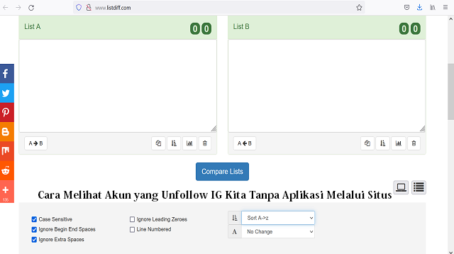 Cara Melihat Akun yang Unfollow IG Kita Tanpa Aplikasi