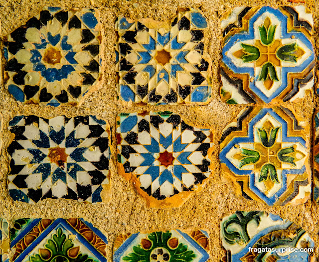 Azulejos árabes no Museu Nacional Machado de Castro, Coimbra